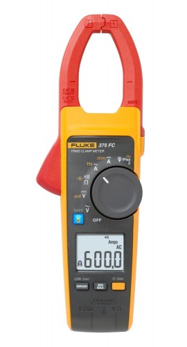 AMPERIMETRO SONDA FLEXIBLE, 600A AC/DC, 600V AC/DC, MARCA FLUKE, MODELO 375FC