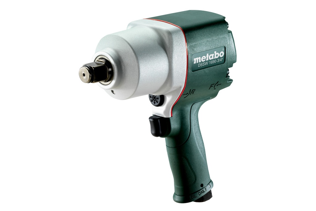LLAVE DE IMPACTO NEUMATICA DE 3/4" DSSW 1690-3/4, 1690 NM, MARCA METABO, MODELO 601550000