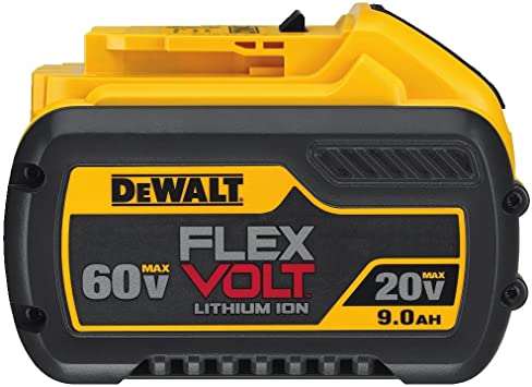 BATERIA 9.0 AH, FLEXVOLT, 20/60V, MARCA DEWALT, MODELO DCB609