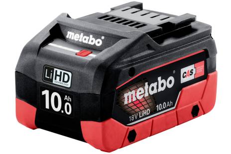 Batería LiHD18 V - 10.0 AH, Metabo 625549000