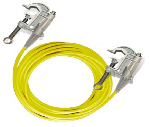 CABLE DE PUESTA A TIERRA INDIVIDUAL (1 CABLE), LONGITUD 10 PIES, CABLE #1/0 AWG, PARA LINEA A NEUTRO, MARCA RELIABLE, MODELO GS10x1/0-1.5B