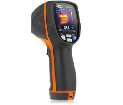 CAMARA TERMOGRAFICA COMPACTA CON RESOLUCION DE 80X80PXL DE -20 °C A 380 °C CON APLICACIÓN BLUETOOTH, MARCA HT, MODELO THT33