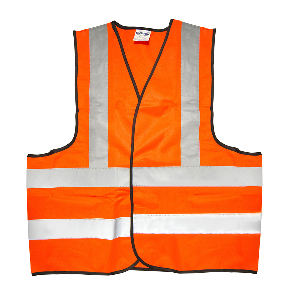 CHALECO REFLECTIVO NARANJA, MARCA HORMAN, MODELO HV014