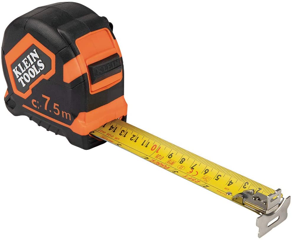 CINTA METRICA DE 7.5 M (25 PIES), MARCA KLEIN TOOLS, MODELO 9375