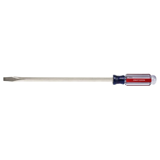 DESTORNILLADOR PLANO ACETATO ESTANDAR BARRA CUADRADA, DE 12", MARCA CRAFTSMAN, MODELO CMHT65027