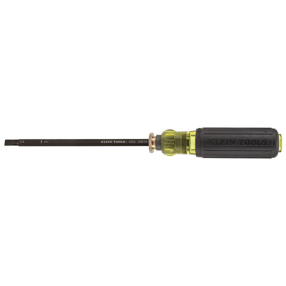 DESTORNILLADOR RANGO AJUSTABLE 2 EN 1, #2 PHILLIPS, 1/4" PLANO, MARCA KLEIN TOOLS, MODELO 32751