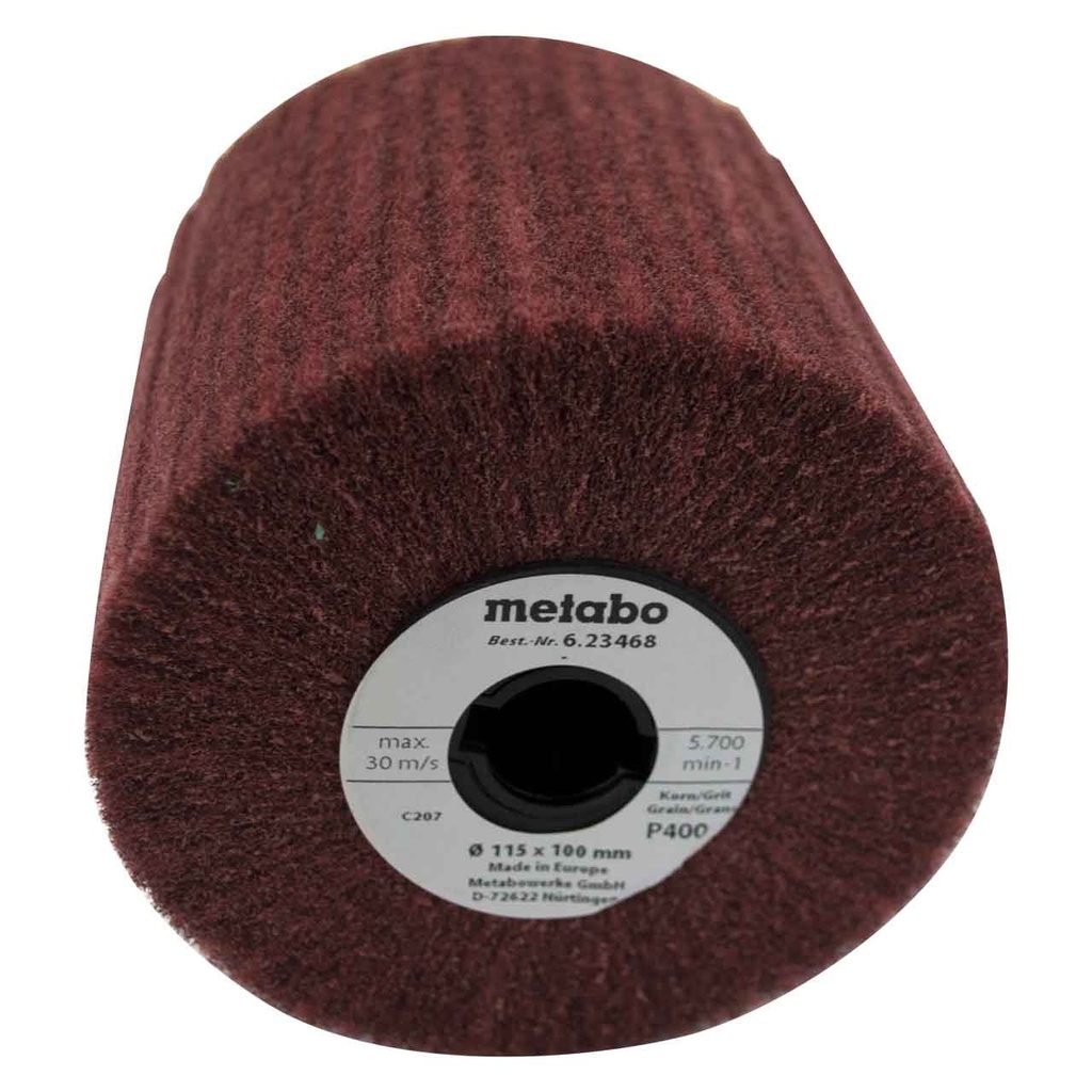 RODO DE LIJA PARA SATINADORA DE LAMINAS 105x100 MM, P120, MARCA METABO, MODELO 623480000