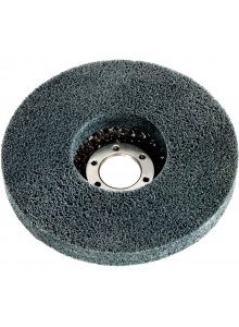 5 DISCOS ABRASIVOS DE VELLON COMPACTOS DE 5-71/8", 125X22.23 MM, MARCA METABO, MODELO 626417000