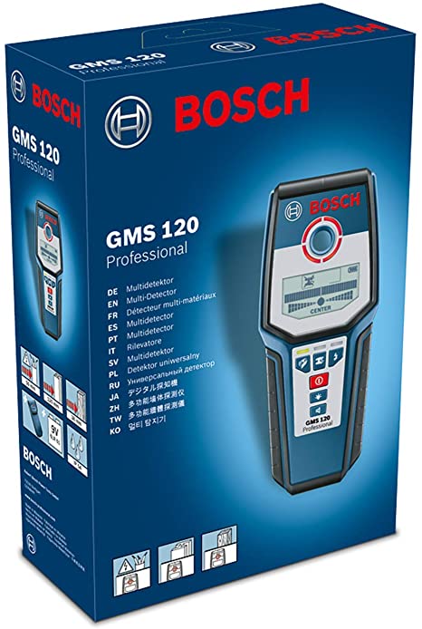 ESCANER MULTI DIGITAL DE METALES, MARCA BOSCH, MODEL GMS120