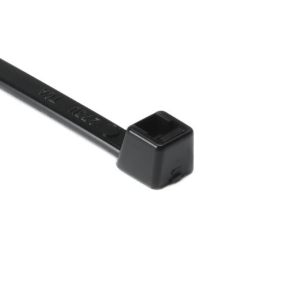 FAJILLA PARA CABLE COLOR NEGRO DE 8", RESISTENTE A RAYOS UV, 50 LBS, MARCA HELLERMANN TYTON