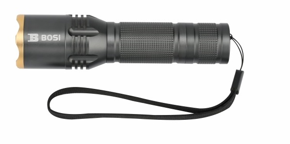LINTERNA DE MANO, RECARGABLE, DE ALUMINIO, 1000 LUMEN MARCA BOSI TOOLS, MODELO BS300512