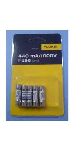 FUSIBLES DE 440mA, MARCA FLUKE, MODELO FUSE KIT 44/100