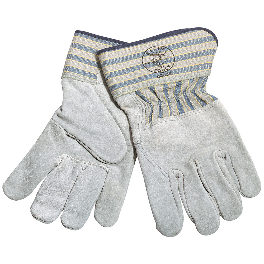 GUANTES DE CUERO TALLA M, MARCA KLEIN TOOLS, MODELO 40008