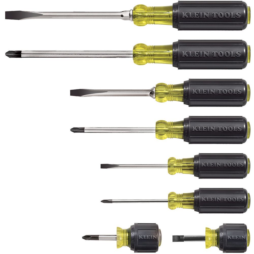 JUEGO DE DESTORNILLADORES DE 8 PIEZAS, MARCA KLEIN TOOLS, MODELO 85078