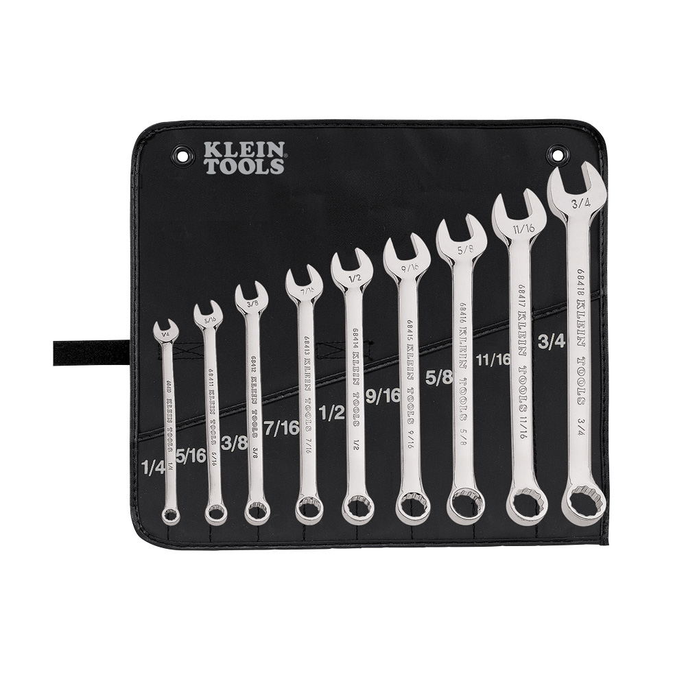 JUEGO DE LLAVES COMBINADAS 9 PIEZAS - KLEIN TOOLS 68402