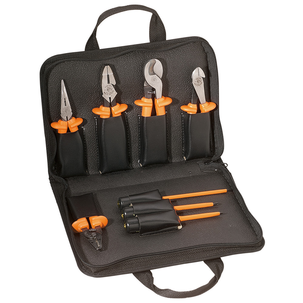 JUEGO DE HERRAMIENTAS AISLADAS 1000V DE 8 PIEZAS, MARCA KLEIN TOOLS, MODELO 33529