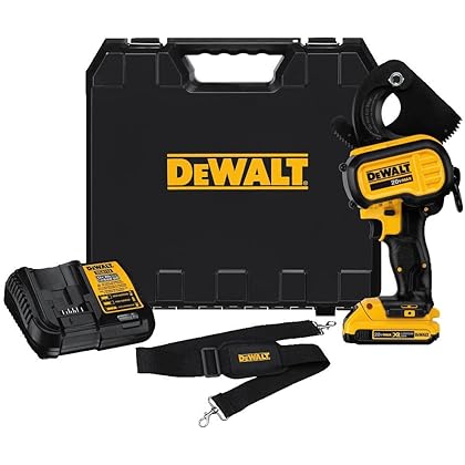 KIT DE HERRAMIENTAS PARA CORTAR CABLES 20V, HASTA 750 CU/1000 AL, MARCA DEWALT, MODELO DCE150D1: 1 BAT 2AH + CARG