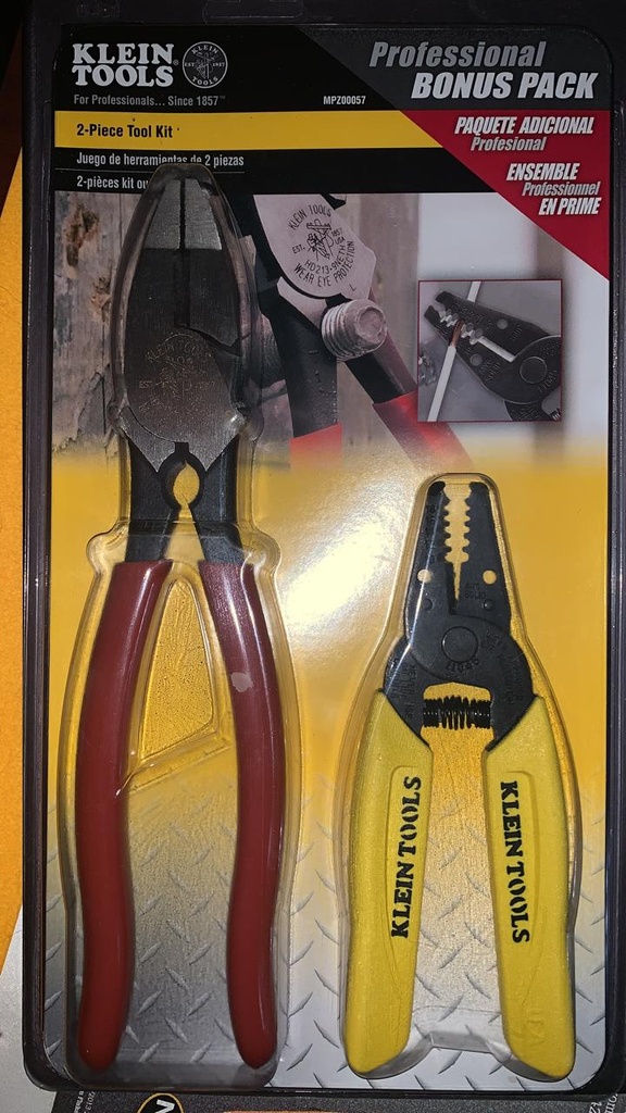 KIT DE HERRAMIENTAS PARA ELECTRICISTA, MARCA KLEIN TOOLS, MODELO MPZ00057