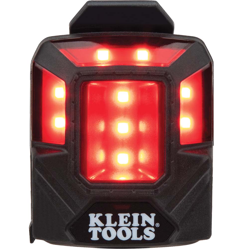 LAMPARA DE SEGURIDAD PARA CASCO, RECARGABLE CON IMAN, MARCA KLEIN TOOLS, MODELO 56063