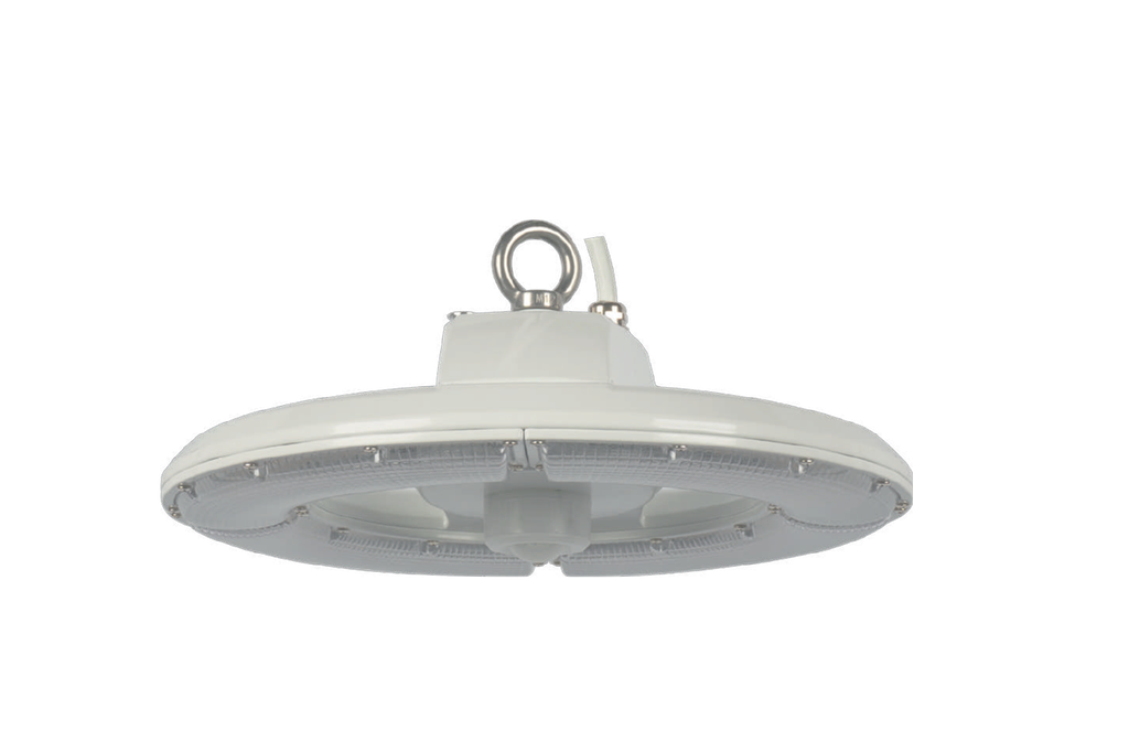 LAMPARA LED HIGH BAY DE 185W, MARCA FOCO GREEN ENERGY, MODELO FGE-HBF-185W50K-D