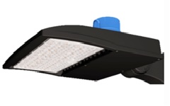 LAMPARA LED PARA POSTE 100W, UL, 13250 LUM, 5000K, CON FOTOCELDA