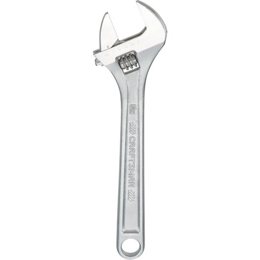 LLAVE AJUSTABLE DE 10" DE ACERO CROMADA, MARCA CRAFTSMAN, MODELO CMMT81623