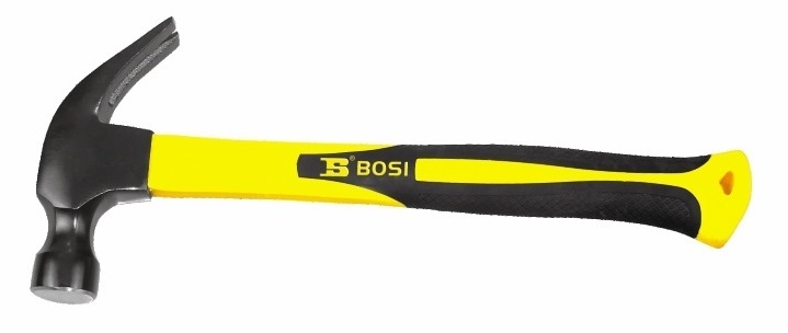 MARTILLO MANGO DE FIBRA DE 16 oz, BOSI TOOLS, BS353145