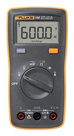 MULTIMETRO MINI, 600 AC/DC, MARCA FLUKE, MODELO 106ESP
