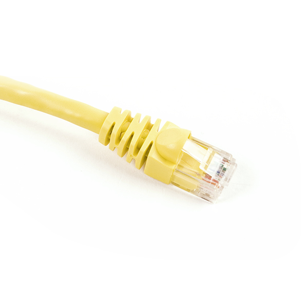 PATCH CORD, CAT.6, NORMADO, LONGITUD 5", COLOR AMARILLO, MARCA HELLERMANN TYTON