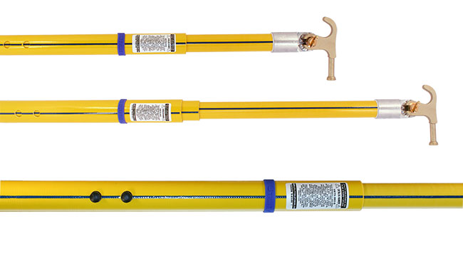 PERTIGA DE SUBESTACION DE 3 SECCIONES. BLUE STRIPE®, MARCA UTILITY SOLUTIONS, MODELO USTS-H03-SE