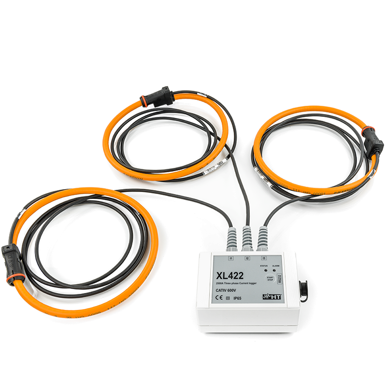 REGISTRADOR TRIFASICO DE CORRIENTE, MARCA HT, MODELO XL422