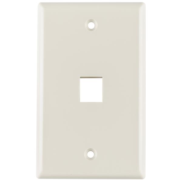 TAPADERA SENCILLA PARA DADO RJ45, COLOR BLANCA, MARCA HELLERMANN TYTON