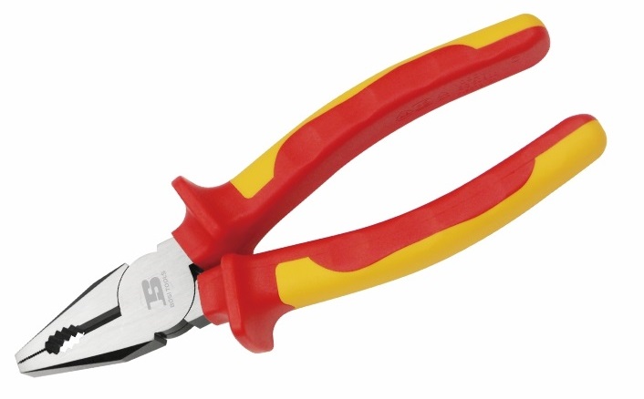 TENAZA DE CORTE LATERAL DE 8" AISLADA 1000V, MARCA BOSI TOOLS, MODELO BS600003