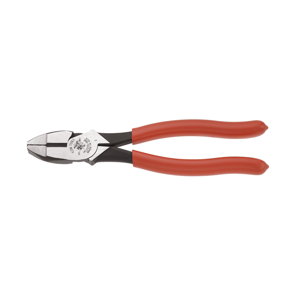 TENAZA DE CORTE LATERAL Y ALTA PALANCA DE 9", MARCA KLEIN TOOLS, MODELO HD2000-9NE