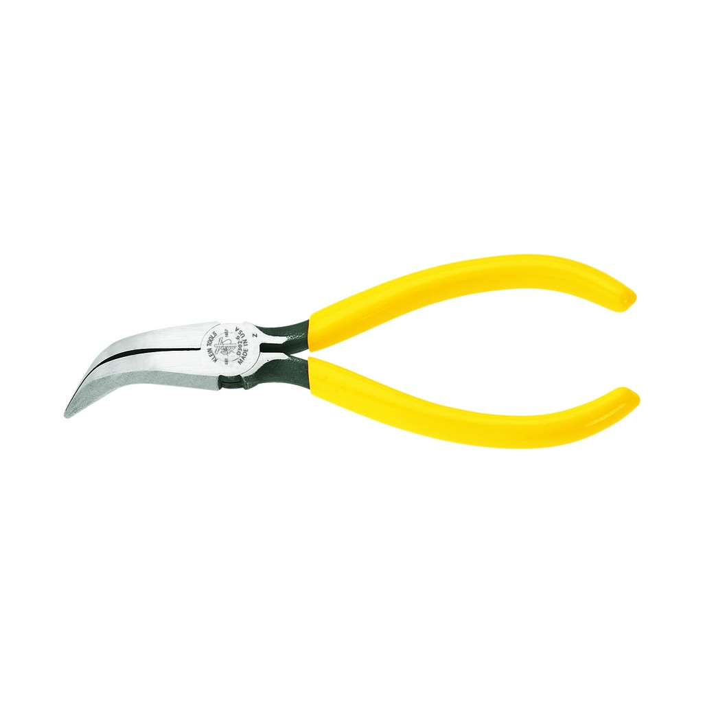 TENAZA DE NARIZ CURVA 6-1/2", MARCA KLEIN TOOLS, MODELO D302-6