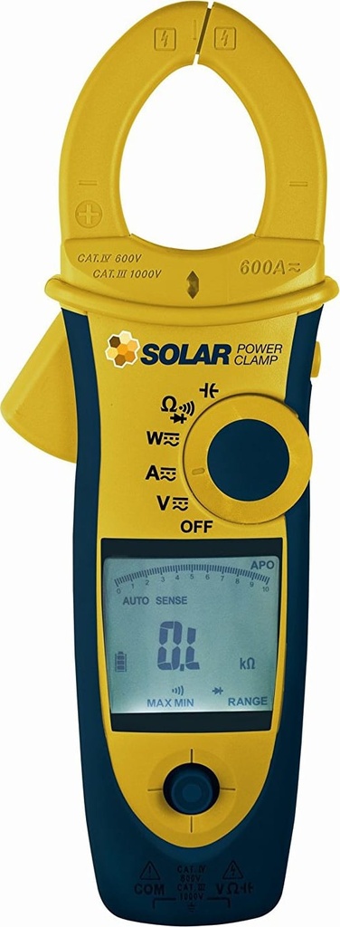 TENAZA PARA SISTEMA SOLAR, MARCA SEAWARD, MODELO SOLAR POWER CL AMP