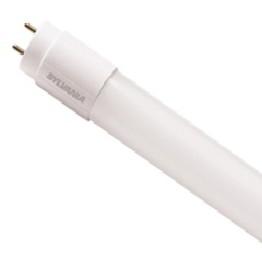 TUBO LED DE VIDRIO DE 4', T8, 18W, 1600 LUMEN, 6500K, 100-240V, 20000 HRS, MARCA SYLVANIA, MODELO P27900-36