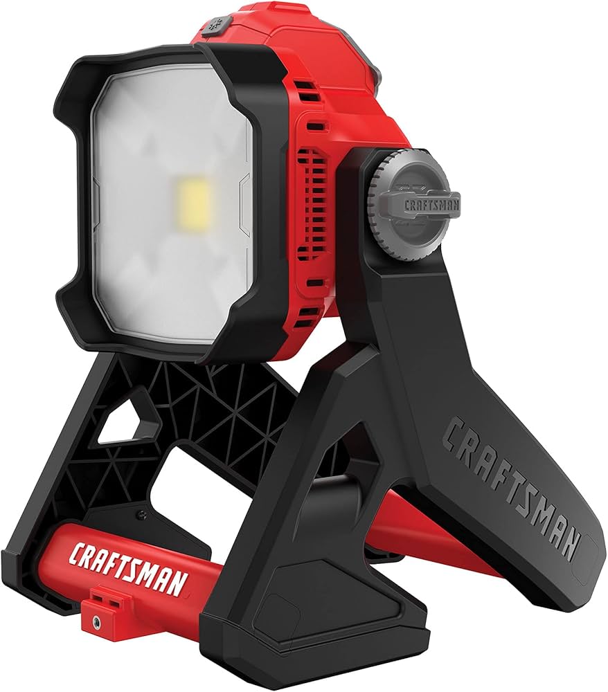 PROYECTOR DE OBRA INALAMBRICO DE 20V, 750/825 LUMENES, MARCA CRAFTSMAN, MODELO CMCL030B