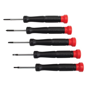 DESTORNILLADORES DE PRECISION DE 5 PIEZAS, MARCA CRAFTSMAN, MODELO CMHT65074