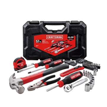 JUEGO DE 57 HERRAMIENTAS MIXTAS, MARCA CRAFTSMAN, MODELO CMMT99446