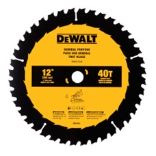 DISCO SIERRA DE USO GENERAL DE 12 PULGADAS, DEWALT, DWA11240