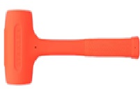 MARTILLO DE SUPERFICIE SUAVE COMPO-CAST, ALTA VISIBILIDAD, COLOR NARANJA DE 42 ONZAS, MARCA STANLEY, MODELO 57-533A