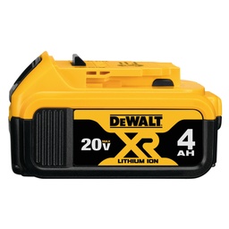 [DWDCB204] BATERIA DE ION DE LITIO, 4 AH, 20 VOLTIOS, MARCA DEWALT, MODELO DCB204