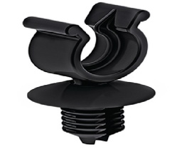 [H151-00018] CLIP PLASTICO TIPO U PARA CABLE EN USO DE PANEL SOLAR