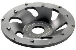[METABO 628208000] DISCO PARA PULIR CONCRETO DE 5 X 7/8", DE DIAMANTE, TIPO COPA, PKD PROFESIONAL Ø 125 MM, MARCA METABO, MODELO 628208000