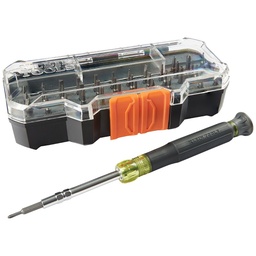 [KLEIN 32717] DESTORNILLADOR DE PRECISION TODO EN 1, MARCA KLEIN TOOLS, MODELO 32717: 40 PIEZAS + ESTUCHE