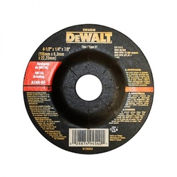 [DW44580] DISCO PARA DESBASTE DE METAL DE 7" X 1/4" X 7/8", MARCA DEWALT, MODELO 44580