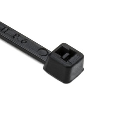 [H111-01915/T18R0UVM4] FAJILLA PARA CABLE COLOR NEGRO DE 4", RESISTENTE A RAYOS UV, 18 LBS, MARCA HELLERMANN TYTON