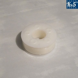 [K5-506-W] FAJILLA PLASTICA COLOR BLANCA, MARCA KELLY'S 5, MODELO 506-W