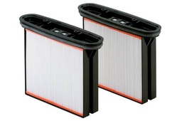 [METABO 631934000] FILTRO DE POLIESTER PARA ASPIRADORA, POLVO CLASE M, 2 UNIDADES, MARCA METABO, MODELO 631934000